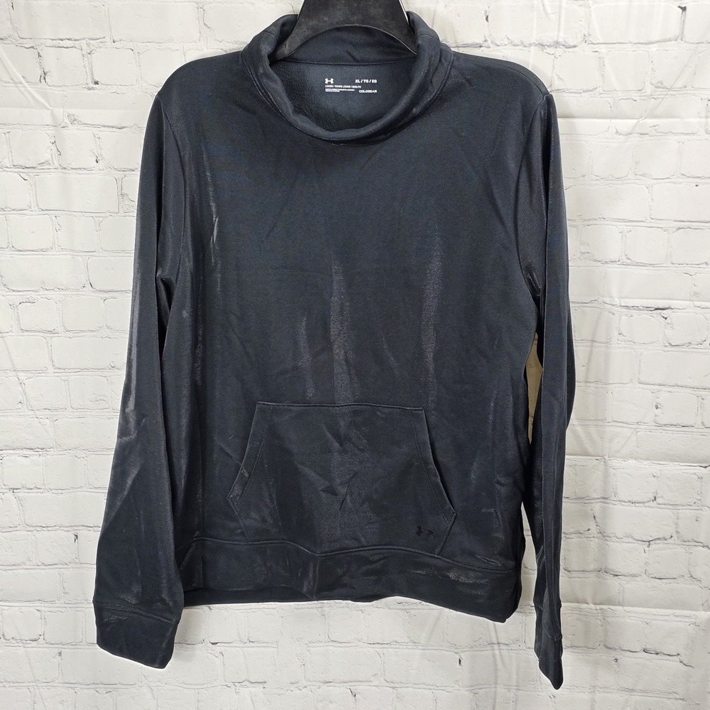 Under Armour‎ Funnel Neck Pullover Sweatshirt Top Athletic Training